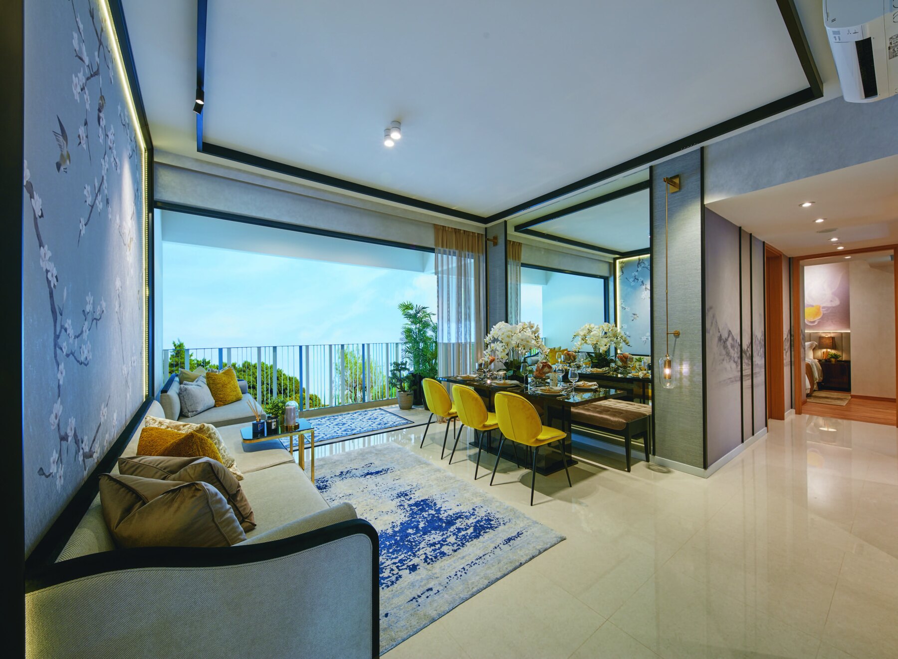 Living and dining room (show unit)